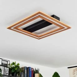 Hofstein Charentay Deckenleuchte LED Schwarz, 1-flammig -LED Leuchten Verkäufe charentay deckenleuchte h3652978 10