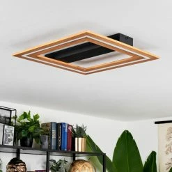 Hofstein Charentay Deckenleuchte LED Schwarz, 1-flammig -LED Leuchten Verkäufe charentay deckenleuchte h3652978 4