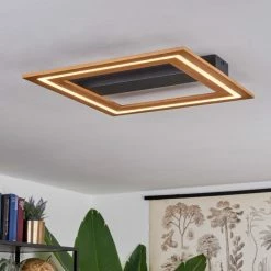 Hofstein Charentay Deckenleuchte LED Schwarz, 1-flammig -LED Leuchten Verkäufe charentay deckenleuchte h3652978 6