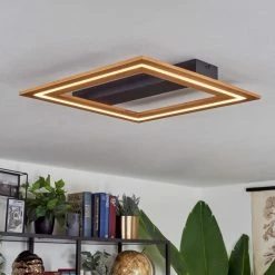 Hofstein Charentay Deckenleuchte LED Schwarz, 1-flammig -LED Leuchten Verkäufe charentay deckenleuchte h3652978 7