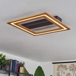 Hofstein Charentay Deckenleuchte LED Schwarz, 1-flammig -LED Leuchten Verkäufe charentay deckenleuchte h3652978 9