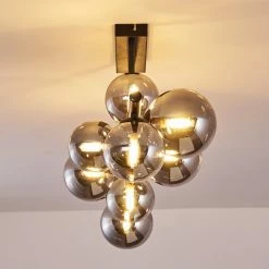 Hofstein Chehalis Deckenleuchte LED Schwarz, 9-flammig 30 Hofstein Chehalis Deckenleuchte LED Schwarz, 9-flammig -LED Leuchten Verkäufe chehalis deckenleuchte h3317853 11