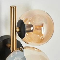 Hofstein Chehalis Deckenleuchte LED Messing, Schwarz, 3-flammig 13 Hofstein Chehalis Deckenleuchte LED Messing, Schwarz, 3-flammig -LED Leuchten Verkäufe chehalis deckenleuchte h3585009 2