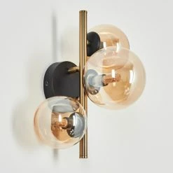 Hofstein Chehalis Deckenleuchte LED Messing, Schwarz, 3-flammig 18 Hofstein Chehalis Deckenleuchte LED Messing, Schwarz, 3-flammig -LED Leuchten Verkäufe chehalis deckenleuchte h3585009 7