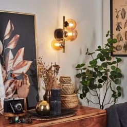 Hofstein Chehalis Deckenleuchte LED Messing, Schwarz, 3-flammig 19 Hofstein Chehalis Deckenleuchte LED Messing, Schwarz, 3-flammig -LED Leuchten Verkäufe chehalis deckenleuchte h3585009 8