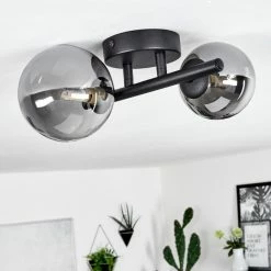Hofstein Chehalis Deckenleuchte LED Schwarz, 2-flammig -LED Leuchten Verkäufe chehalis deckenleuchte h3617533 11
