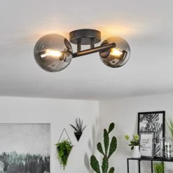 Hofstein Chehalis Deckenleuchte LED Schwarz, 2-flammig -LED Leuchten Verkäufe chehalis deckenleuchte h3617533 6