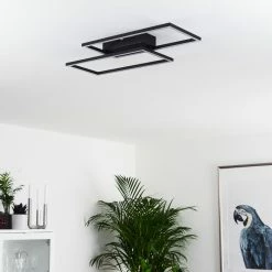 Hofstein Cheka Deckenleuchte LED Schwarz, 2-flammig, Fernbedienung -LED Leuchten Verkäufe cheka deckenleuchte h3325919 6