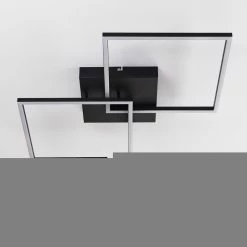 Hofstein Cheka Deckenleuchte LED Schwarz, 2-flammig, Fernbedienung 21 Hofstein Cheka Deckenleuchte LED Schwarz, 2-flammig, Fernbedienung -LED Leuchten Verkäufe cheka deckenleuchte h3325933 3