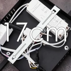 Hofstein Cheka Deckenleuchte LED Schwarz, 2-flammig, Fernbedienung 22 Hofstein Cheka Deckenleuchte LED Schwarz, 2-flammig, Fernbedienung -LED Leuchten Verkäufe cheka deckenleuchte h3325933 4