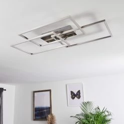 Hofstein Cheka Deckenleuchte LED Aluminium, 3-flammig, Fernbedienung 30 Hofstein Cheka Deckenleuchte LED Aluminium, 3-flammig, Fernbedienung -LED Leuchten Verkäufe cheka deckenleuchte h3374511 13