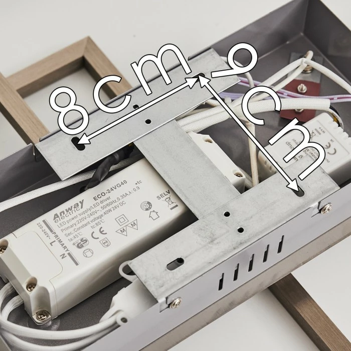 Hofstein Cheka Deckenleuchte LED Aluminium, 3-flammig, Fernbedienung 17 Hofstein Cheka Deckenleuchte LED Aluminium, 3-flammig, Fernbedienung – Bild 17