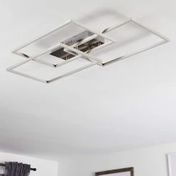 Hofstein Cheka Deckenleuchte LED Aluminium, 3-flammig, Fernbedienung 22 Hofstein Cheka Deckenleuchte LED Aluminium, 3-flammig, Fernbedienung -LED Leuchten Verkäufe cheka deckenleuchte h3374511 5