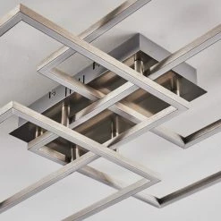 Hofstein Cheka Deckenleuchte LED Aluminium, 4-flammig, Fernbedienung 28 Hofstein Cheka Deckenleuchte LED Aluminium, 4-flammig, Fernbedienung -LED Leuchten Verkäufe cheka deckenleuchte h3374535 11