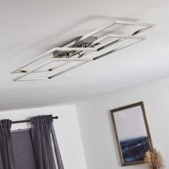 Hofstein Cheka Deckenleuchte LED Aluminium, 4-flammig, Fernbedienung 31 Hofstein Cheka Deckenleuchte LED Aluminium, 4-flammig, Fernbedienung -LED Leuchten Verkäufe cheka deckenleuchte h3374535 14