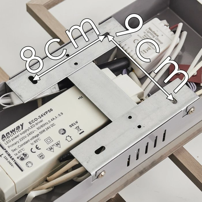 Hofstein Cheka Deckenleuchte LED Aluminium, 4-flammig, Fernbedienung 17 Hofstein Cheka Deckenleuchte LED Aluminium, 4-flammig, Fernbedienung – Bild 17