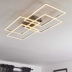 Hofstein Cheka Deckenleuchte LED Aluminium, 4-flammig, Fernbedienung 19 Hofstein Cheka Deckenleuchte LED Aluminium, 4-flammig, Fernbedienung -LED Leuchten Verkäufe cheka deckenleuchte h3374535 2