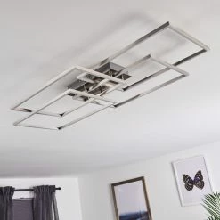 Hofstein Cheka Deckenleuchte LED Aluminium, 4-flammig, Fernbedienung 26 Hofstein Cheka Deckenleuchte LED Aluminium, 4-flammig, Fernbedienung -LED Leuchten Verkäufe cheka deckenleuchte h3374535 9