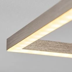 Hofstein Cheka Deckenleuchte LED Nickel-Matt, 2-flammig, Fernbedienung -LED Leuchten Verkäufe cheka deckenleuchte h3382417 10