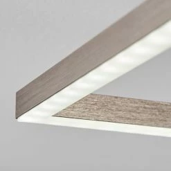 Hofstein Cheka Deckenleuchte LED Nickel-Matt, 2-flammig, Fernbedienung -LED Leuchten Verkäufe cheka deckenleuchte h3382417 11