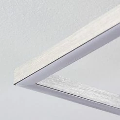 Hofstein Cheka Deckenleuchte LED Nickel-Matt, Braun, 2-flammig, Fernbedienung -LED Leuchten Verkäufe cheka deckenleuchte h3383698 9