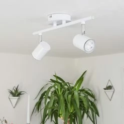 Hofstein Chennai Deckenleuchte LED Chrom, Weiß, 2-flammig -LED Leuchten Verkäufe chennai deckenleuchte h3319598 10