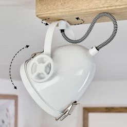 Hofstein Chetican Deckenleuchte LED Naturfarben, 3-flammig -LED Leuchten Verkäufe chetican deckenleuchte h3560556 5