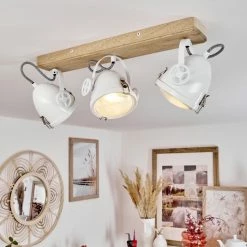 Hofstein Chetican Deckenleuchte LED Naturfarben, 3-flammig -LED Leuchten Verkäufe chetican deckenleuchte h3560556 6