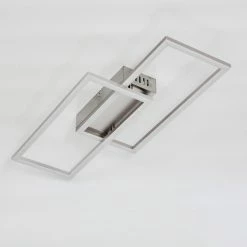 Hofstein Chilkat Deckenleuchte LED Nickel-Matt, 1-flammig -LED Leuchten Verkäufe chilkat deckenleuchte h3382059 7