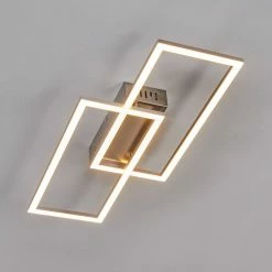 Hofstein Chilkat Deckenleuchte LED Nickel-Matt, 1-flammig -LED Leuchten Verkäufe chilkat deckenleuchte h3382059 9
