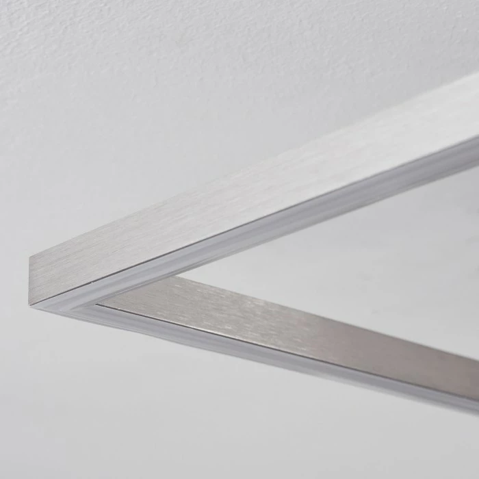 Hofstein Chilkat Deckenleuchte LED Nickel-Matt, 1-flammig 6 Hofstein Chilkat Deckenleuchte LED Nickel-Matt, 1-flammig – Bild 6