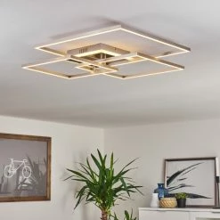 Hofstein Chilkat Deckenleuchte LED Nickel-Matt, 1-flammig 18 Hofstein Chilkat Deckenleuchte LED Nickel-Matt, 1-flammig -LED Leuchten Verkäufe chilkat deckenleuchte h3384404 6