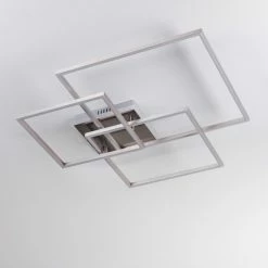 Hofstein Chilkat Deckenleuchte LED Nickel-Matt, 1-flammig 19 Hofstein Chilkat Deckenleuchte LED Nickel-Matt, 1-flammig -LED Leuchten Verkäufe chilkat deckenleuchte h3384404 7