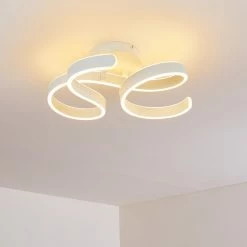 Hofstein Chippewa Deckenleuchte LED Weiß, 1-flammig -LED Leuchten Verkäufe chippewa deckenleuchte h3312667 2