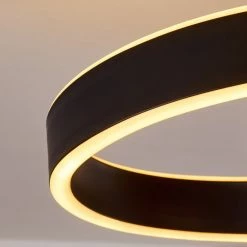 Hofstein Chippewa Deckenleuchte LED Schwarz, 1-flammig -LED Leuchten Verkäufe chippewa deckenleuchte h3312681 15