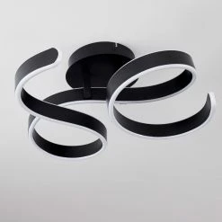 Hofstein Chippewa Deckenleuchte LED Schwarz, 1-flammig -LED Leuchten Verkäufe chippewa deckenleuchte h3312681 20