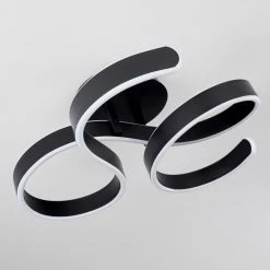 Hofstein Chippewa Deckenleuchte LED Schwarz, 1-flammig -LED Leuchten Verkäufe chippewa deckenleuchte h3312681 8