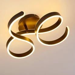 Hofstein Chippewa Deckenleuchte LED Schwarz, 1-flammig -LED Leuchten Verkäufe chippewa deckenleuchte h3312681 9