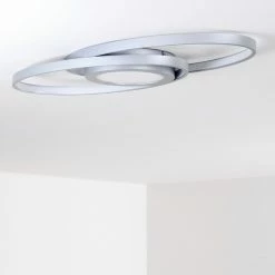 Hofstein Chunky Deckenleuchte LED Silber, 1-flammig 33 Hofstein Chunky Deckenleuchte LED Silber, 1-flammig -LED Leuchten Verkäufe chunky deckenleuchte h3311615 15