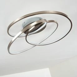 Hofstein Chute Deckenleuchte LED Nickel-Matt, 1-flammig -LED Leuchten Verkäufe chute deckenleuchte h3313497 12