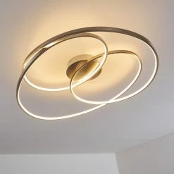 Hofstein Chute Deckenleuchte LED Nickel-Matt, 1-flammig -LED Leuchten Verkäufe chute deckenleuchte h3313534 5