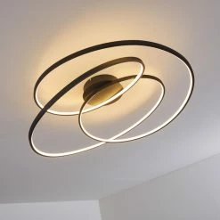 Hofstein Chute Deckenleuchte LED Schwarz, 1-flammig -LED Leuchten Verkäufe chute deckenleuchte h3313558 11 1