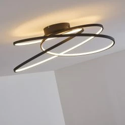 Hofstein Chute Deckenleuchte LED Schwarz, 1-flammig -LED Leuchten Verkäufe chute deckenleuchte h3313558 6 1