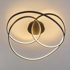 Hofstein Chute Deckenleuchte LED Schwarz, 1-flammig -LED Leuchten Verkäufe chute deckenleuchte h3313558 8 1