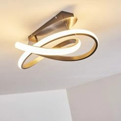 Hofstein Cochato Deckenleuchte LED Nickel-Matt, 1-flammig -LED Leuchten Verkäufe cochato deckenleuchte h3312704 13