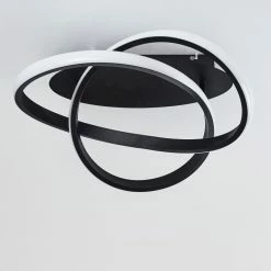 Hofstein Cochato Deckenleuchte LED Schwarz, Weiß, 2-flammig 32 Hofstein Cochato Deckenleuchte LED Schwarz, Weiß, 2-flammig -LED Leuchten Verkäufe cochato deckenleuchte h3374689 13