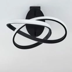 Hofstein Cochato Deckenleuchte LED Schwarz, Weiß, 2-flammig 24 Hofstein Cochato Deckenleuchte LED Schwarz, Weiß, 2-flammig -LED Leuchten Verkäufe cochato deckenleuchte h3374689 5