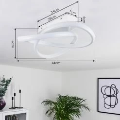 Hofstein Cochato Deckenleuchte LED Weiß, 1-flammig 13 Hofstein Cochato Deckenleuchte LED Weiß, 1-flammig -LED Leuchten Verkäufe cochato deckenleuchte h3418703 3