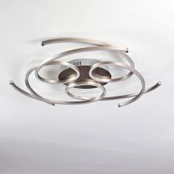 Hofstein Cojcam Deckenleuchte LED Nickel-Matt, 3-flammig -LED Leuchten Verkäufe cojcam deckenleuchte h3383902 7