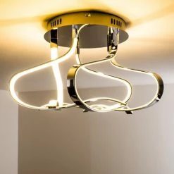 Hofstein Colle Deckenleuchte LED Chrom, 1-flammig -LED Leuchten Verkäufe colle deckenleuchte h167404 13